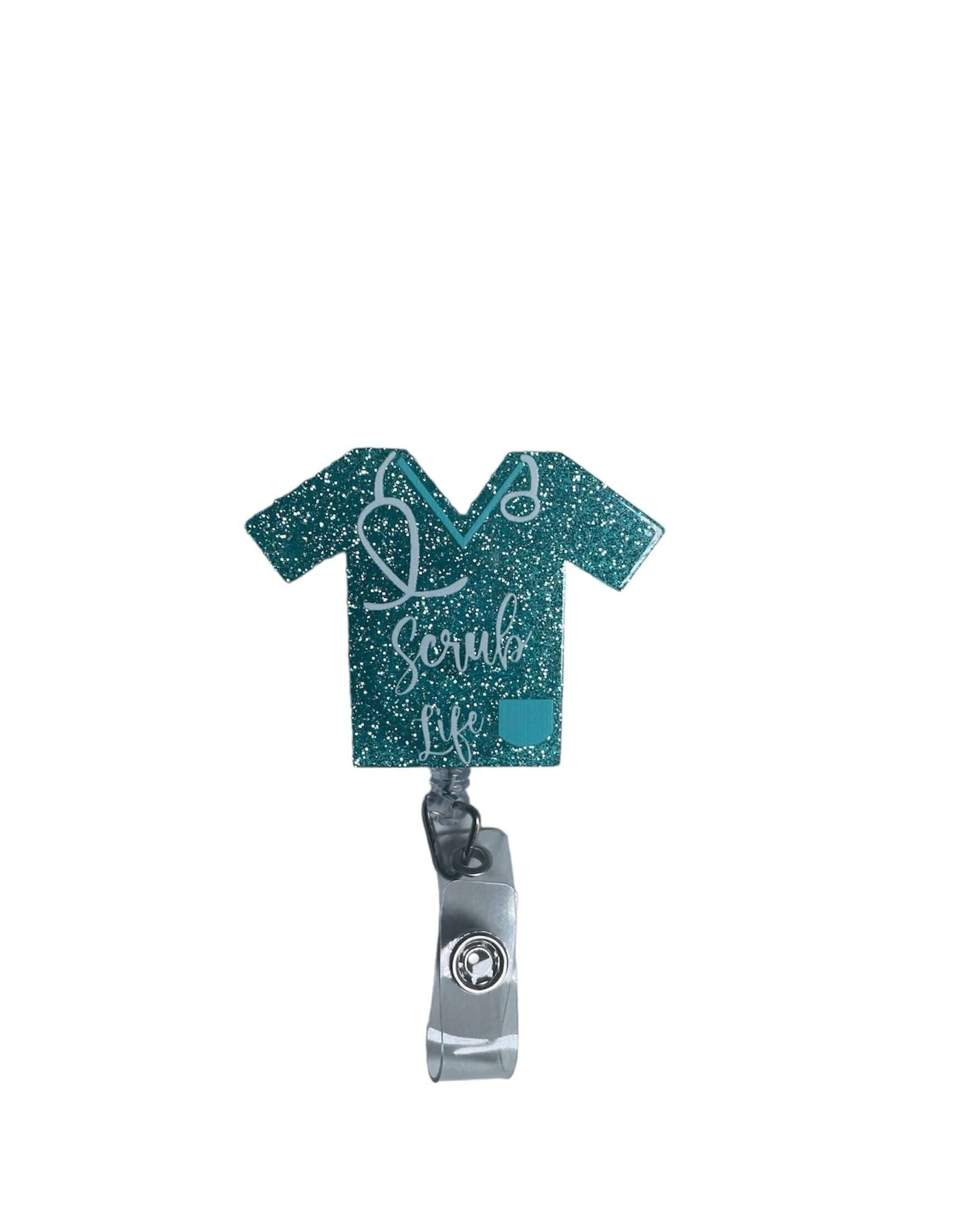 I Love Scrub Life Badge Reel