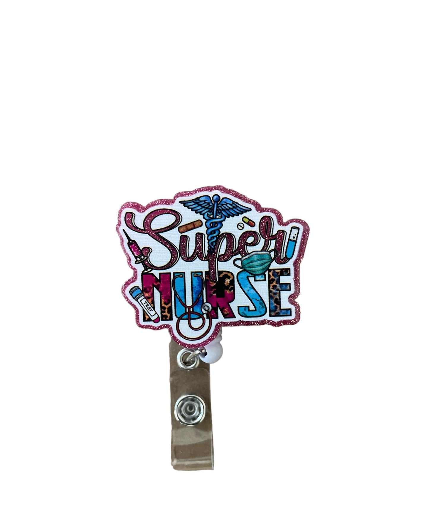 Super Nurse Badge Reel