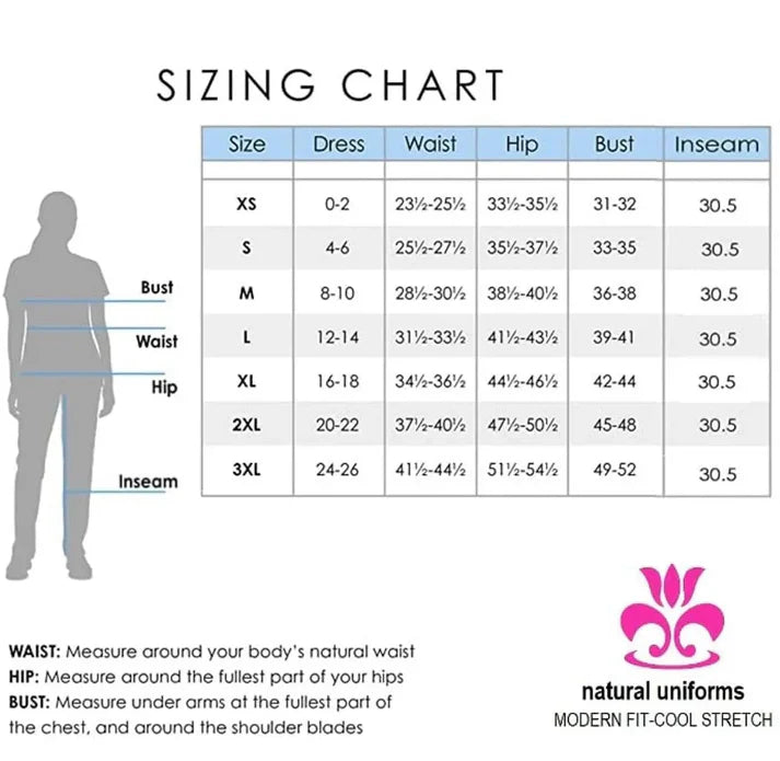 Natural Uniforms Womens Cool Stretch Jogger Scrub Set