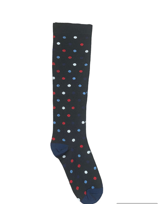 Unisex Polka Dots Compression Socks