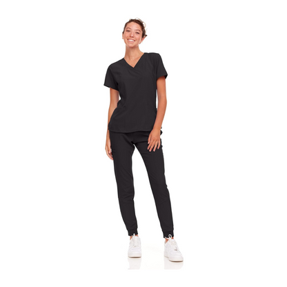 Natural Uniforms Womens Cool Stretch Jogger Scrub Set
