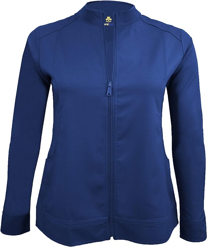 Natural Uniforms Zip Front Stretch Jacket