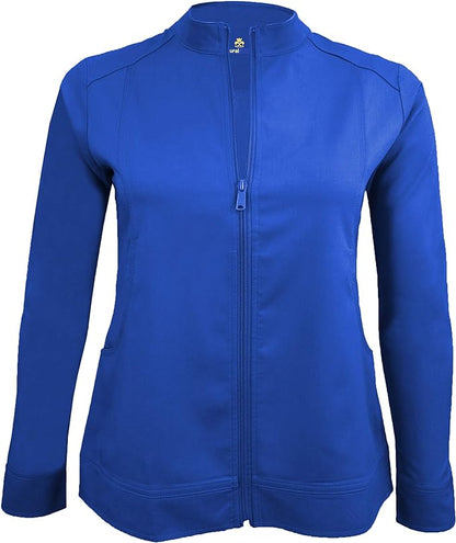 Natural Uniforms Zip Front Stretch Jacket